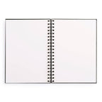 Medium Sketchbook Spiral Hardcover - Black