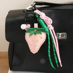 Cute Strawberry Rope Keychain Bag Charms DP25B540