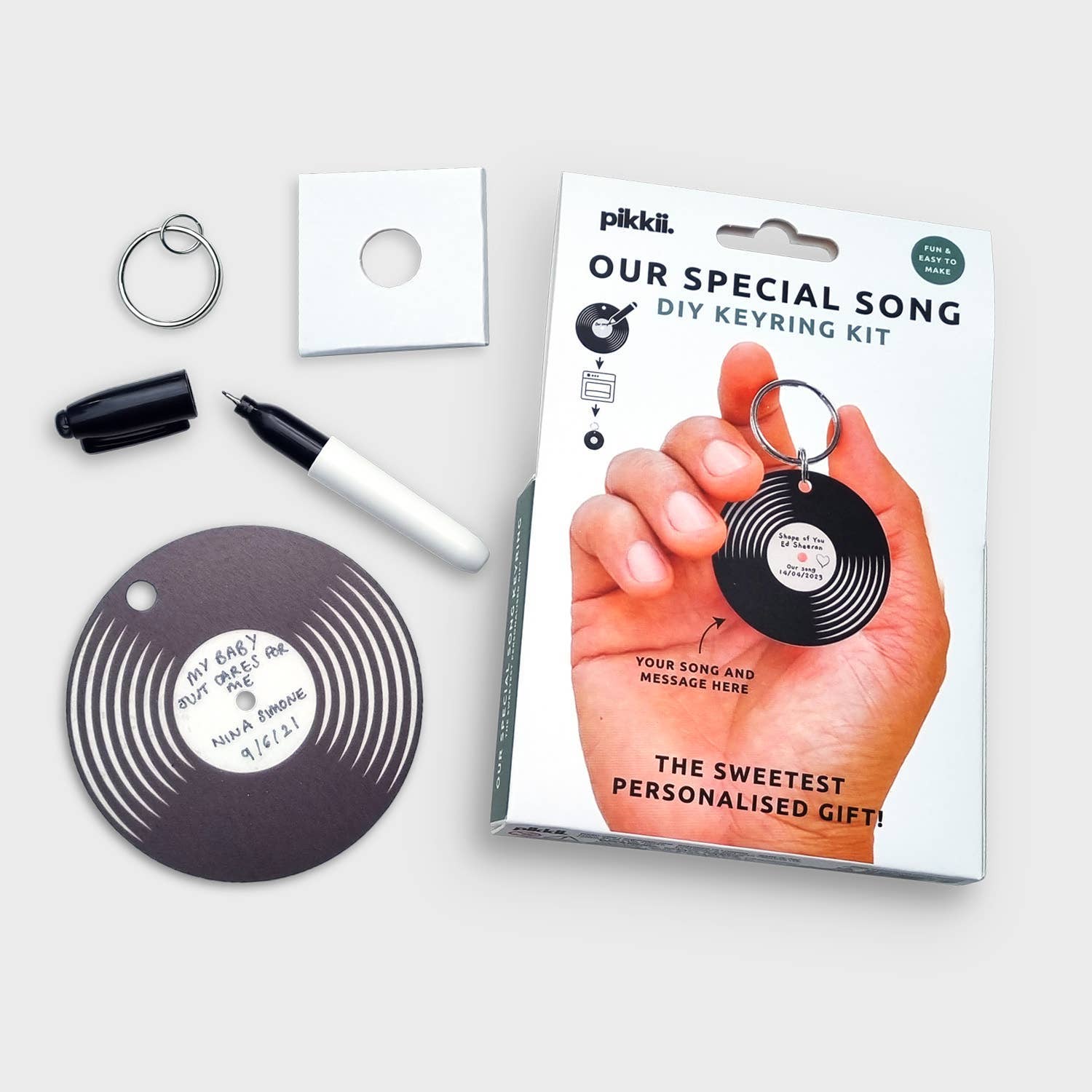 Our Song Shrink Keyring Kit | DIY Kits