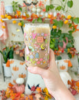16oz Colorful Halloween Glass