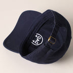 Dad Happy Face Designed Embroidered Baseball Cap