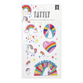 Rainbow Unicorns Tattoo Sheets