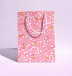 Gift Bag - Cheetahs and Cherry Blossoms