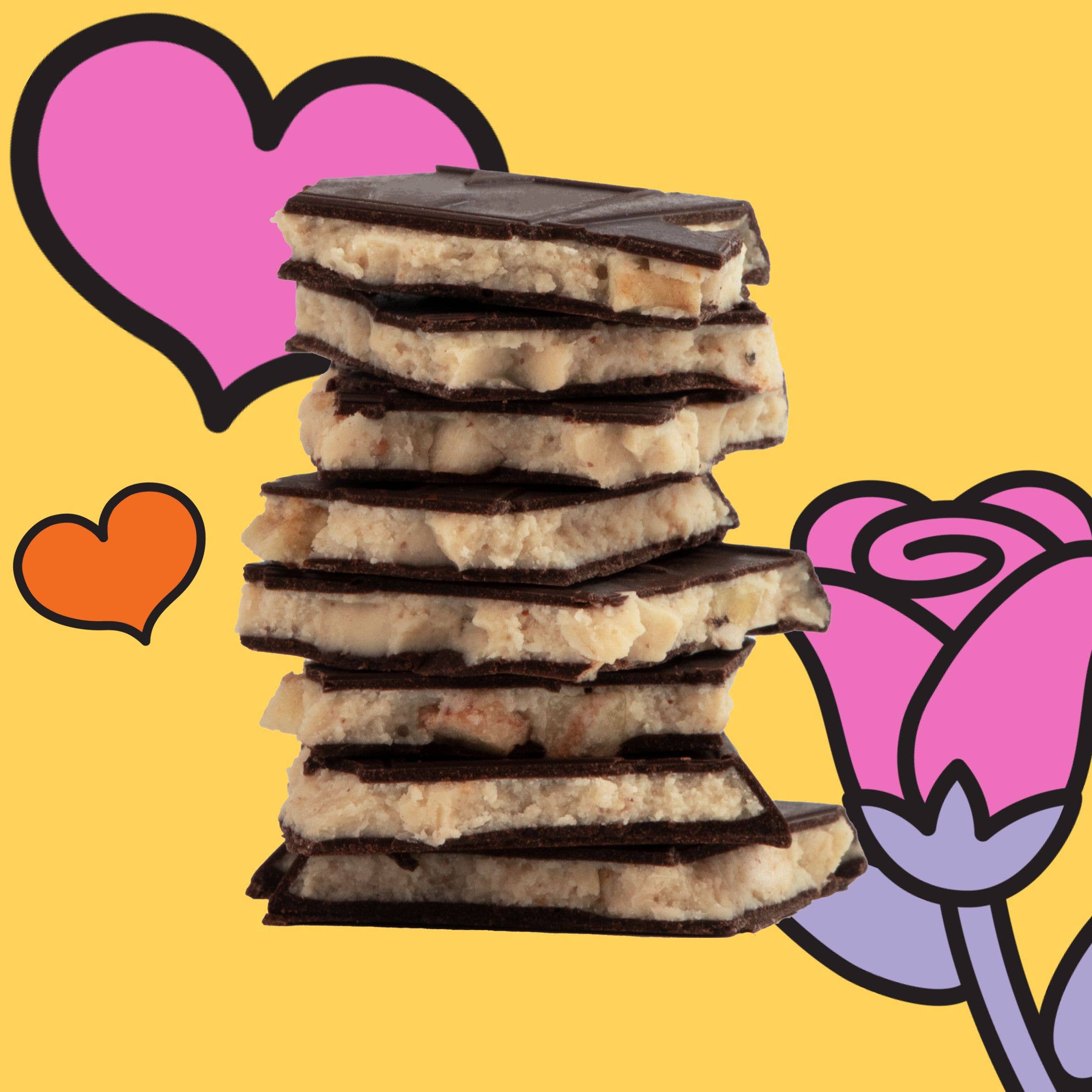 NEW! Valentine's - Peanut Butter Banana Affair Truffle Bar