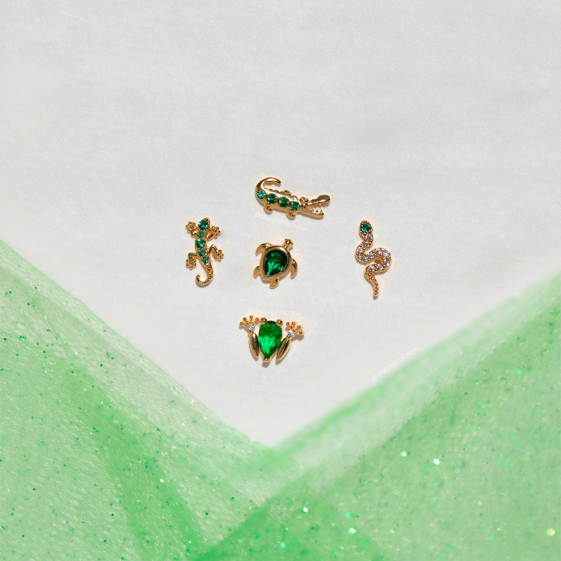Emerald Rainforest Stud Set