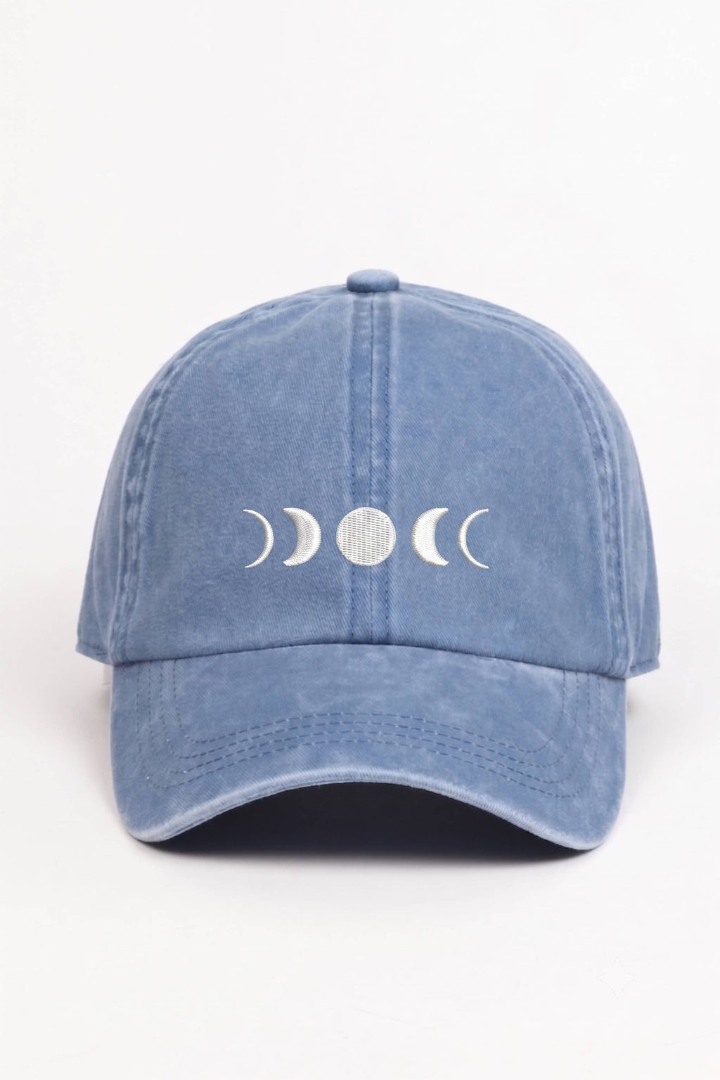 LCAP1443 - Celestial-Moon embroidered baseball cap