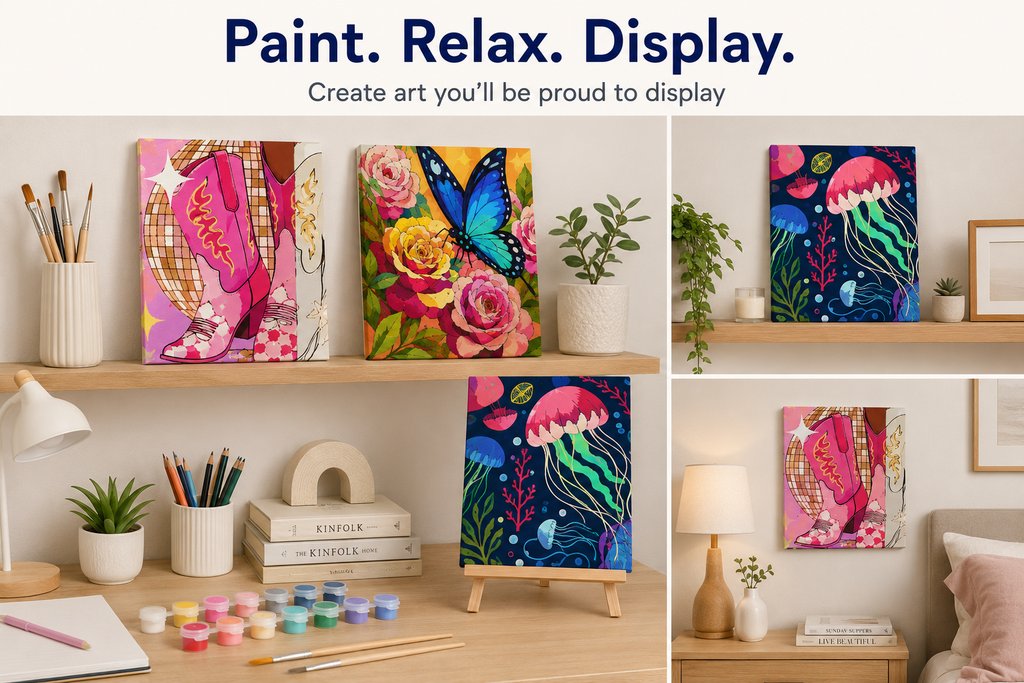 Paint-by-Number Kits (Assorted Styles)