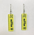 Stick of Salted Butter baking Earrings - Baker Chef Earrings