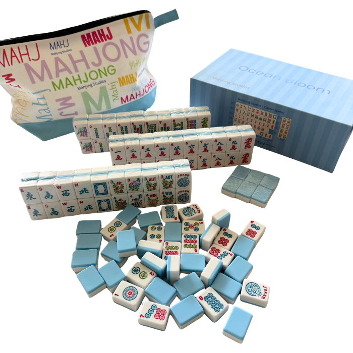 Mahjong Studios – American Mahjong Tile Set Lilac Bloom