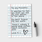 Letter Jigsaw Puzzle | Personalized DIY Keepsake Gift