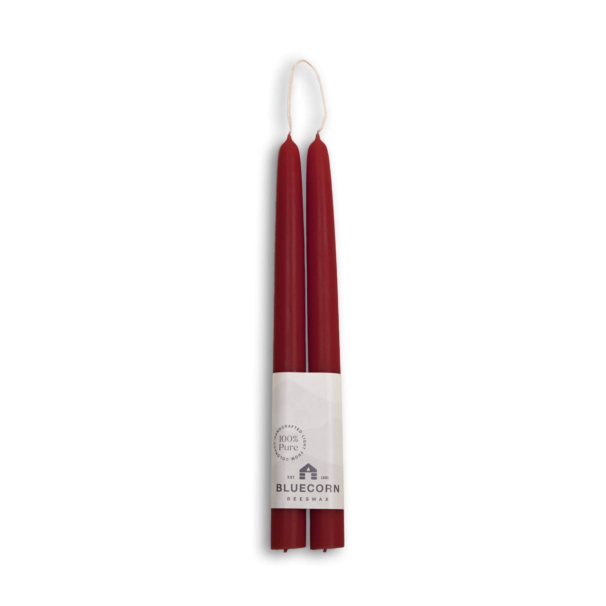 Beeswax Taper Candles – Eco-Friendly, Dripless & Handmade