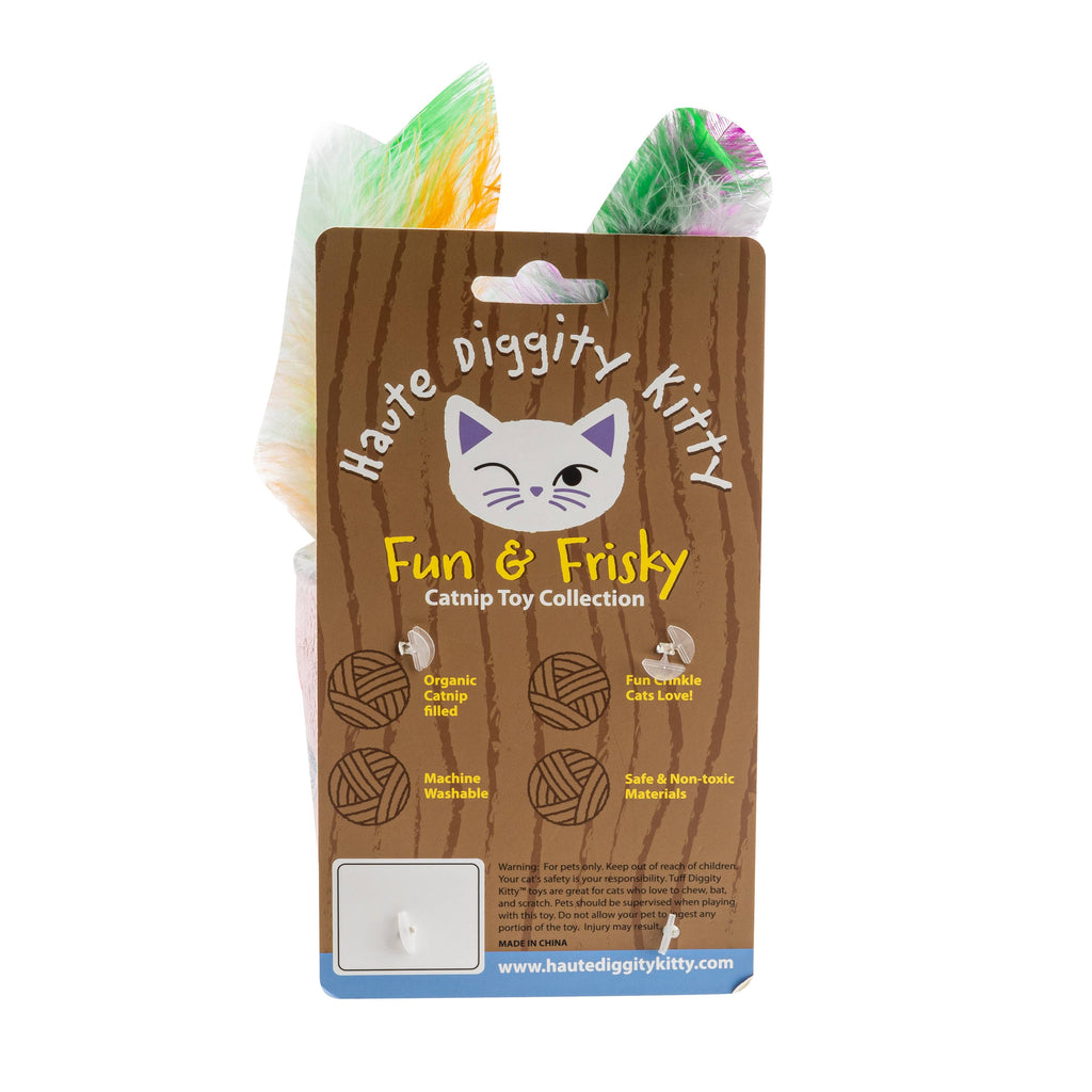 Olicat Cherry + Orange Dog Toy