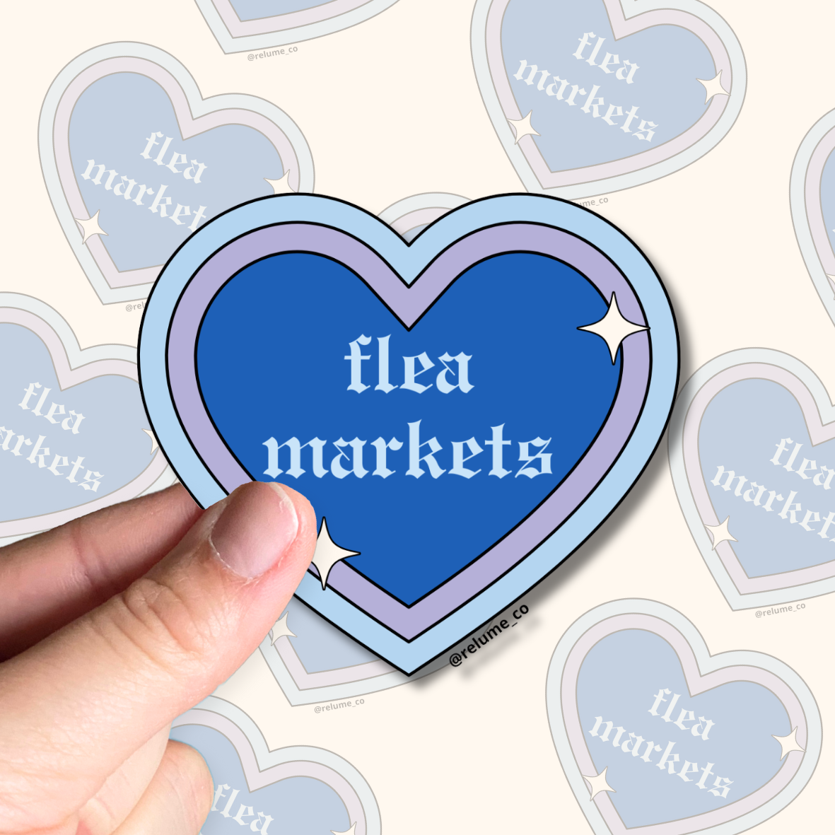 Relume Heart Stickers