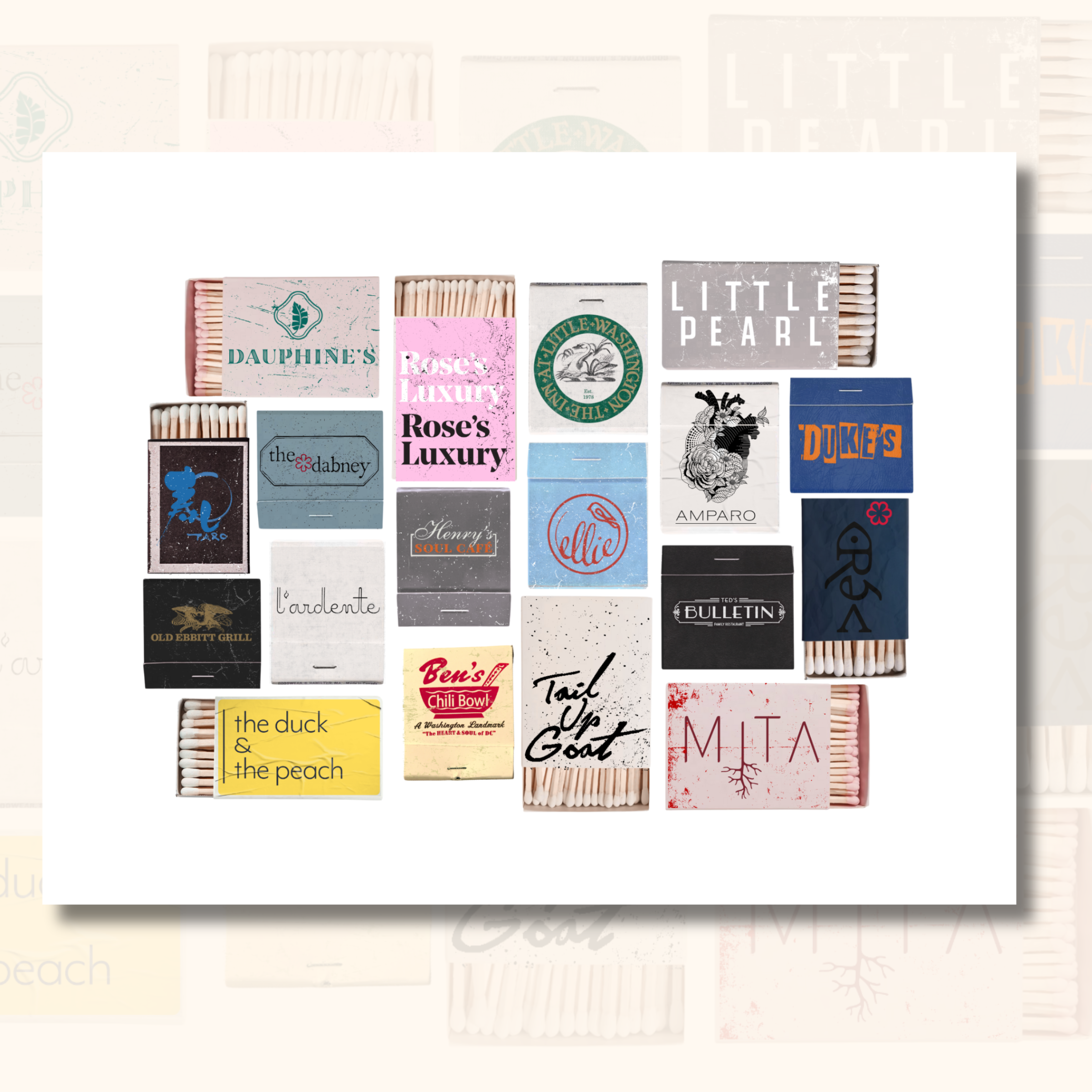 DC Matchbook Print