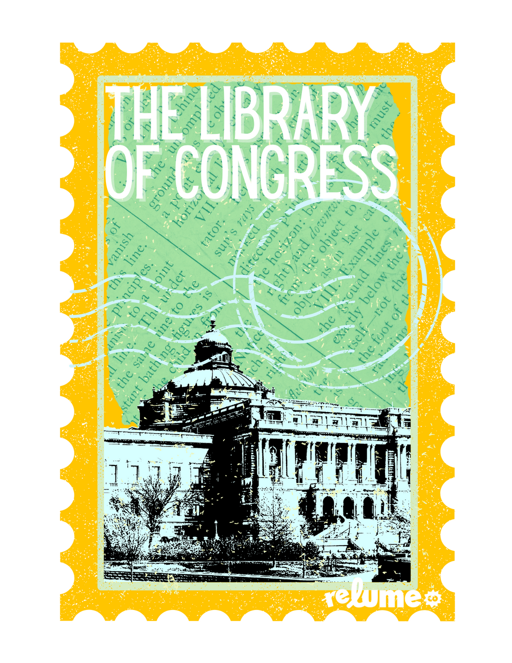 Vintage Holy Grail - DC Stamp Prints