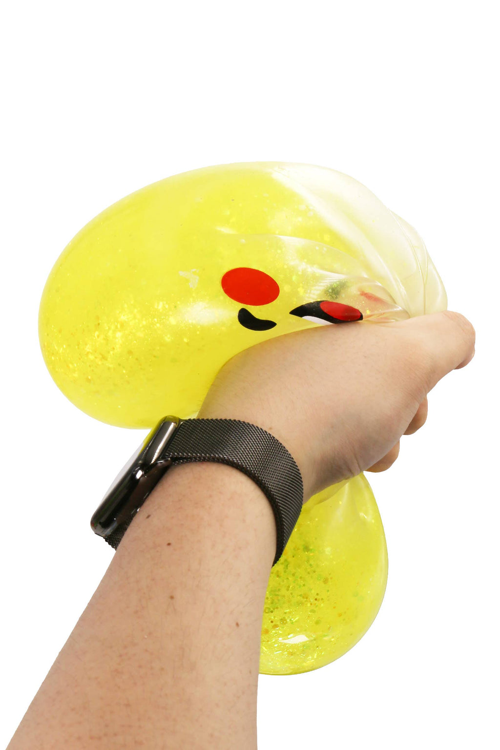 JUMBO Glitter Dumpling Jiggly Slime Filled Squishy - 7 Inch