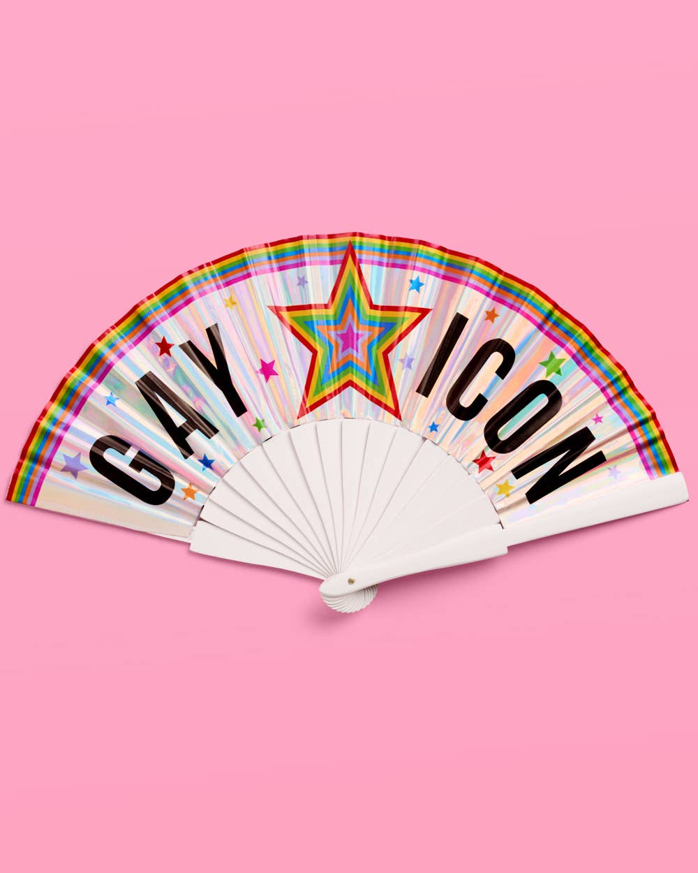 Pride Gay Icon Fan | rainbow, parade, festival