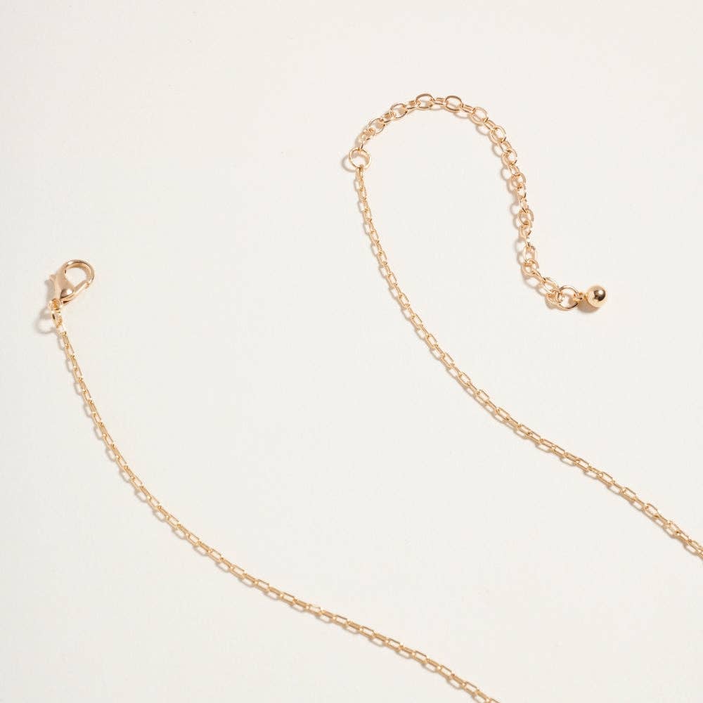 18 Inch Sardine Can Fish Stone Charms Necklace