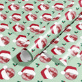 Santa Hat Disco Ball- Wrapping Paper