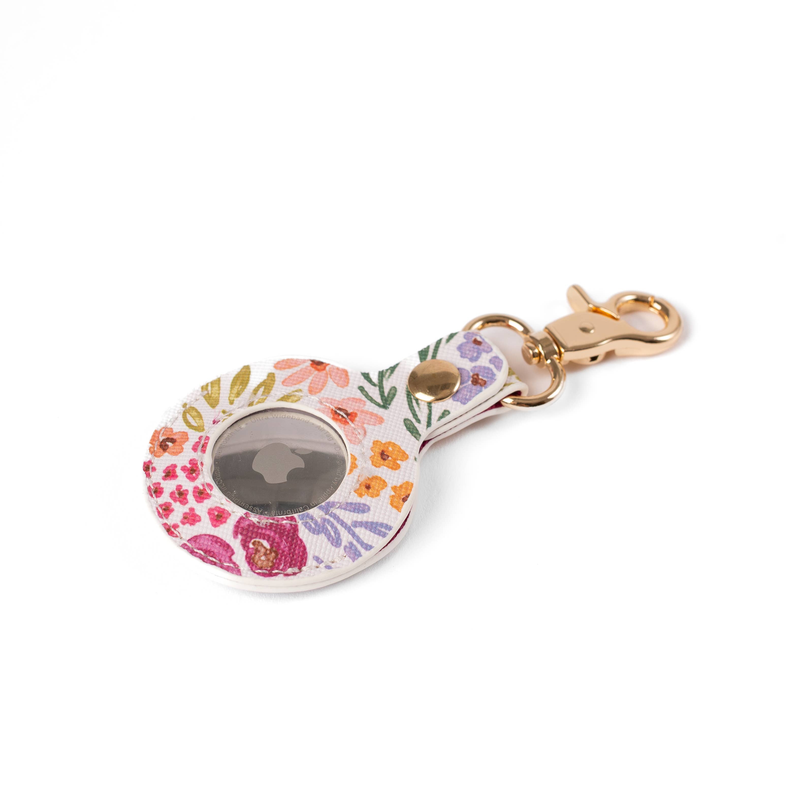 Floral AirTag Keychain