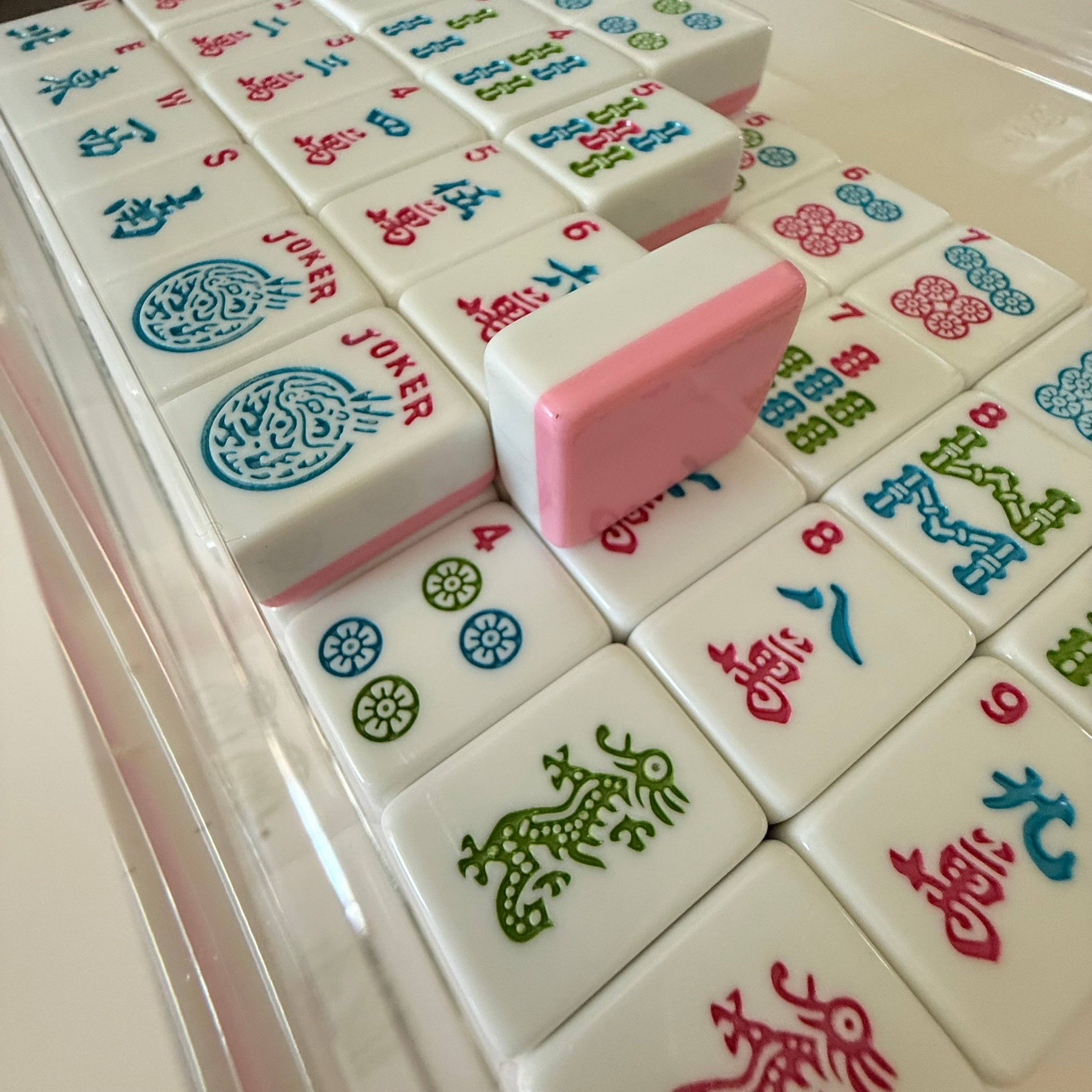 Mahjong Studios – American Mahjong Tile Set Lilac Bloom