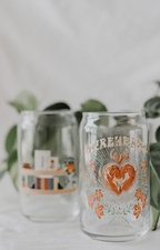 Fireheart Throne Of Glass Acotar SJM Book Lover Coffee Glass
