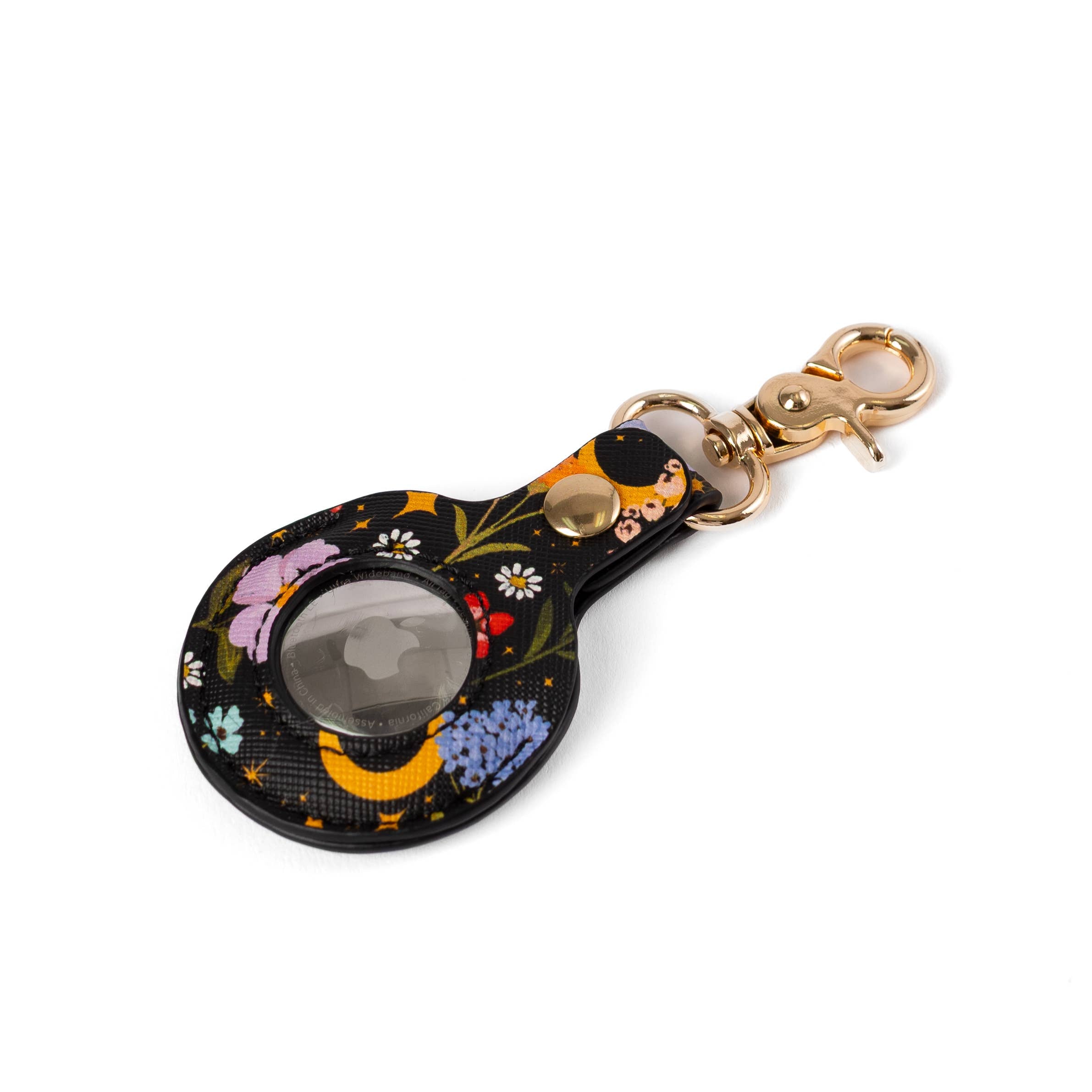Floral AirTag Keychain