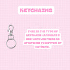 Butterprint Pyrex Handmade Acrylic Earrings & Keychains