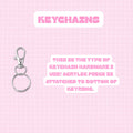 Baby Snoopy Handmade Acrylic Earrings & Keychains