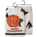 Happy Halloween Vintage Kitchen Towel