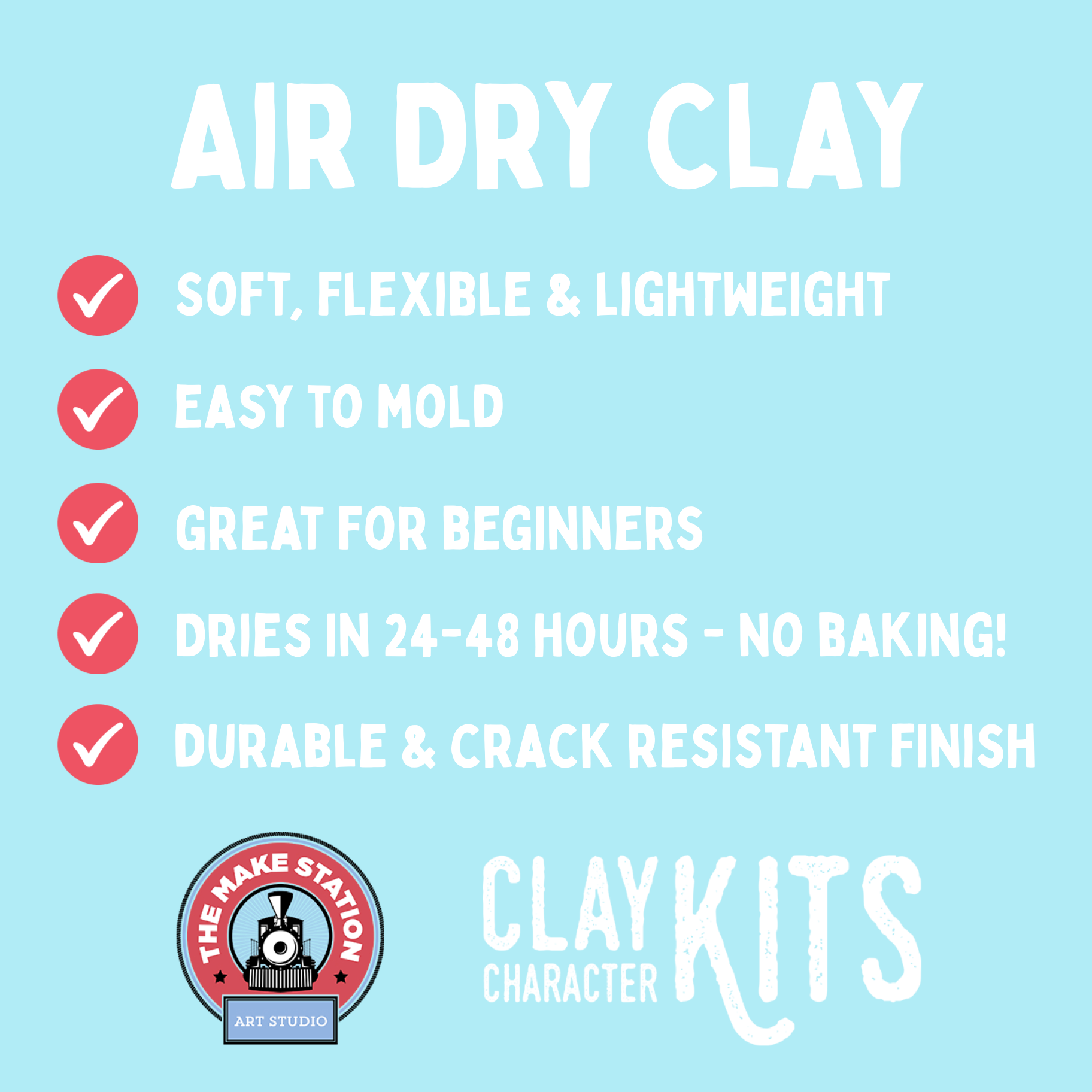 Strawberry Snailcake DIY Clay Kit | Arts & Craft Kit