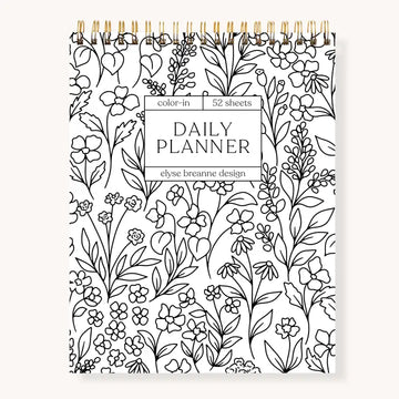 Color-In Daily Planner