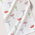Festive Glassware Tea Towel