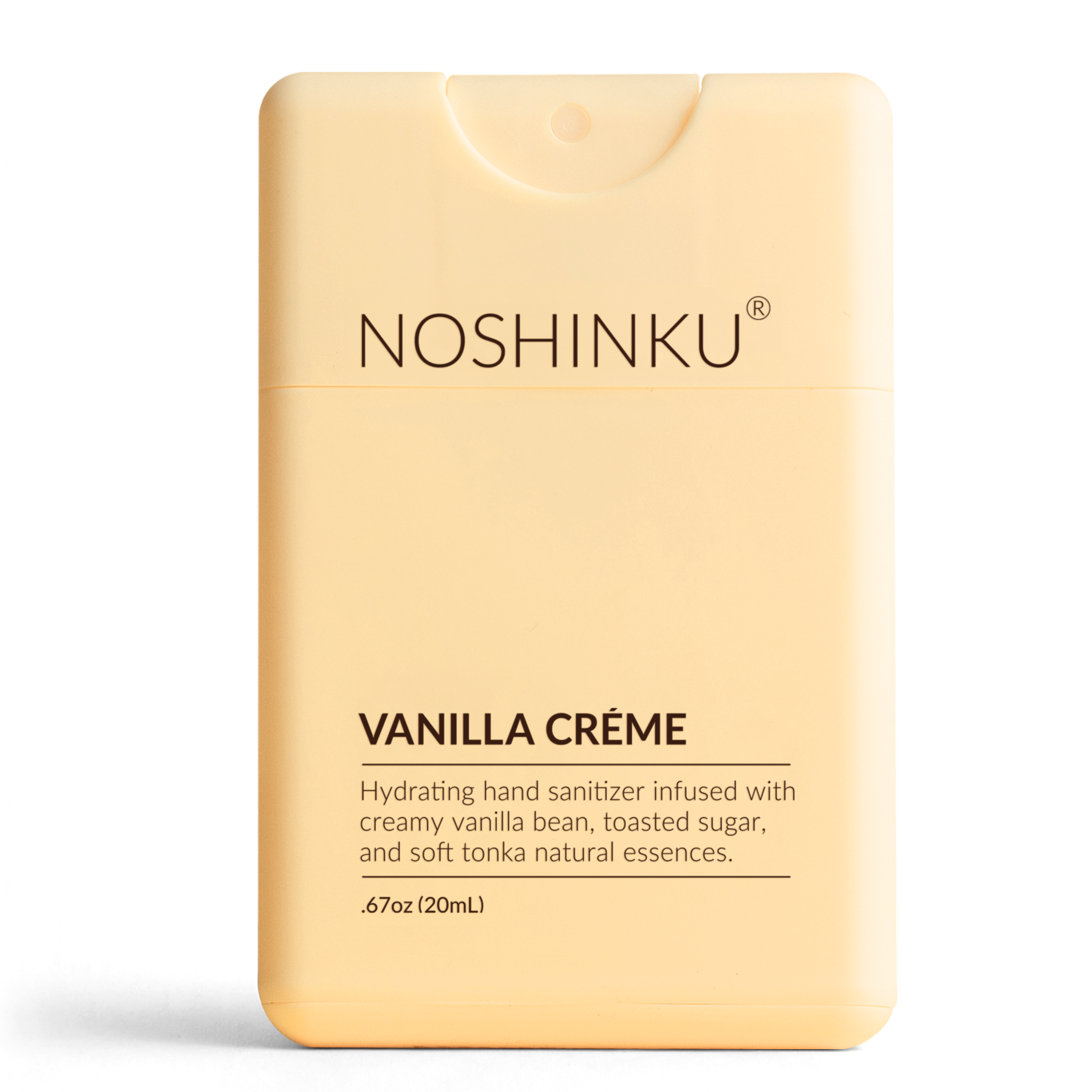 Refillable Vanilla Créme Hydrating Hand Sanitizer Spray