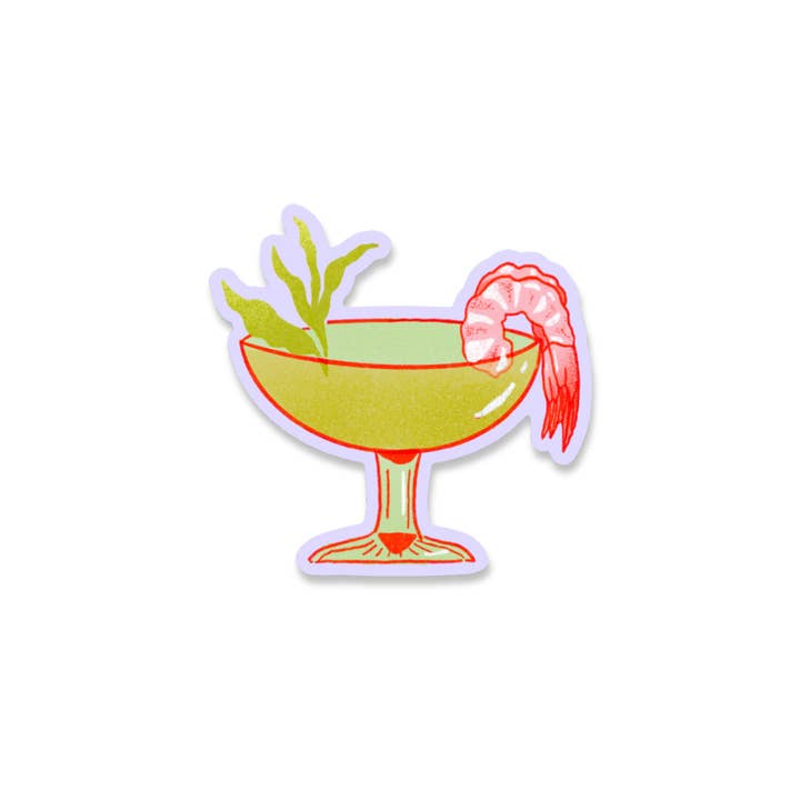 Shrimp Cocktail Sticker