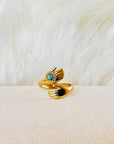 Turquoise Hug Ring