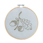 Acorn Embroidery Hoop Kit