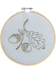 Acorn Embroidery Hoop Kit