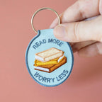 Read More Embroidered Keychain