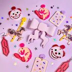 Pastel Sprinkle Tart Earrings