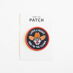 Rodeo Clown Embroidered Iron on Patch