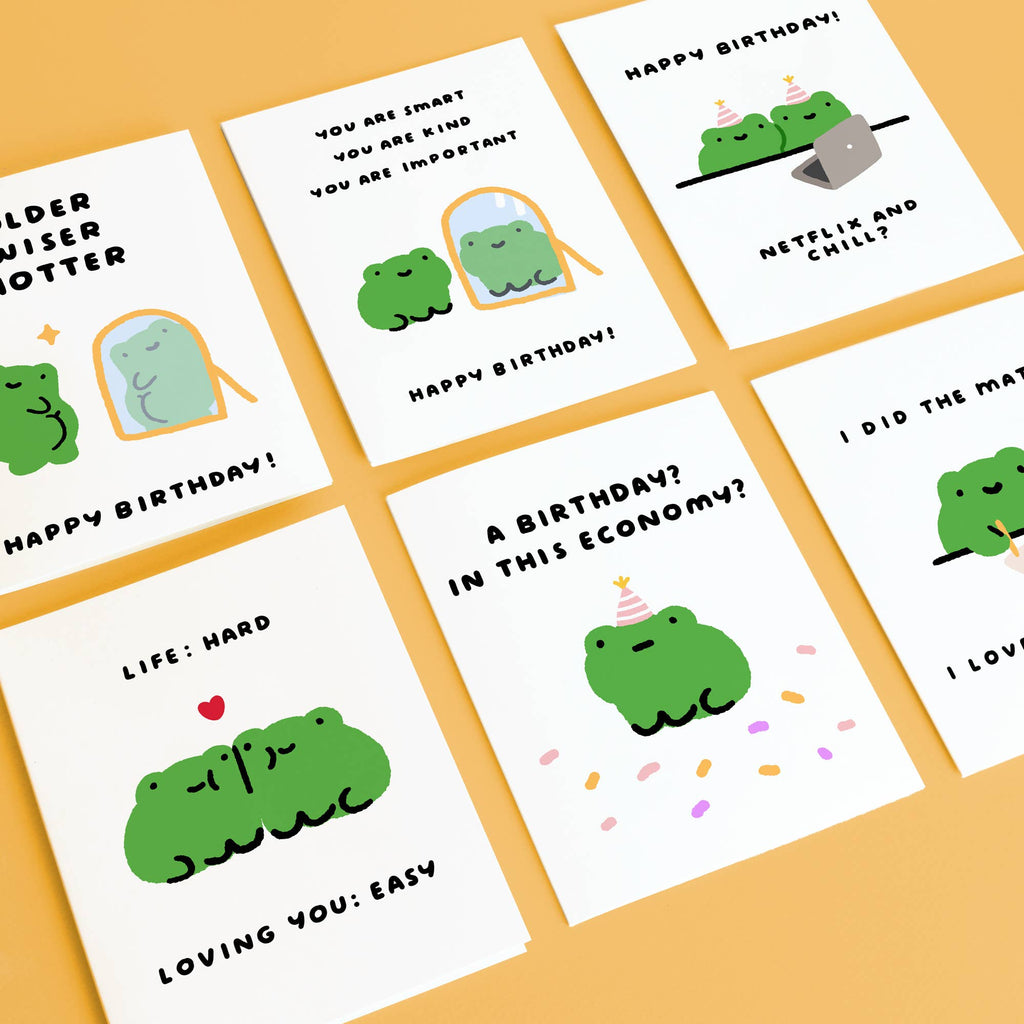 Hilarious Birthday Card - Older Wiser Hotter