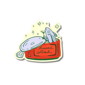 Tinned Fish Vinyl Sticker