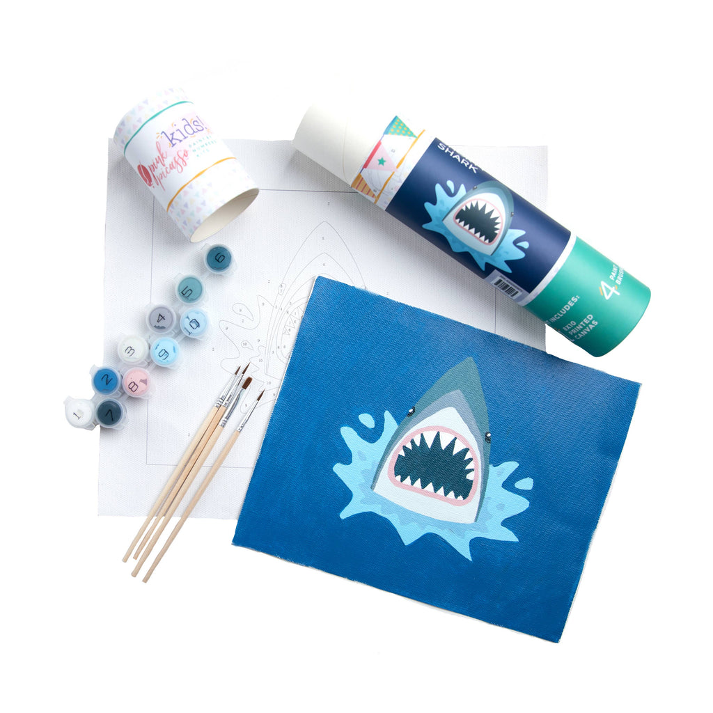 Shorty Shark Paint by Numbers