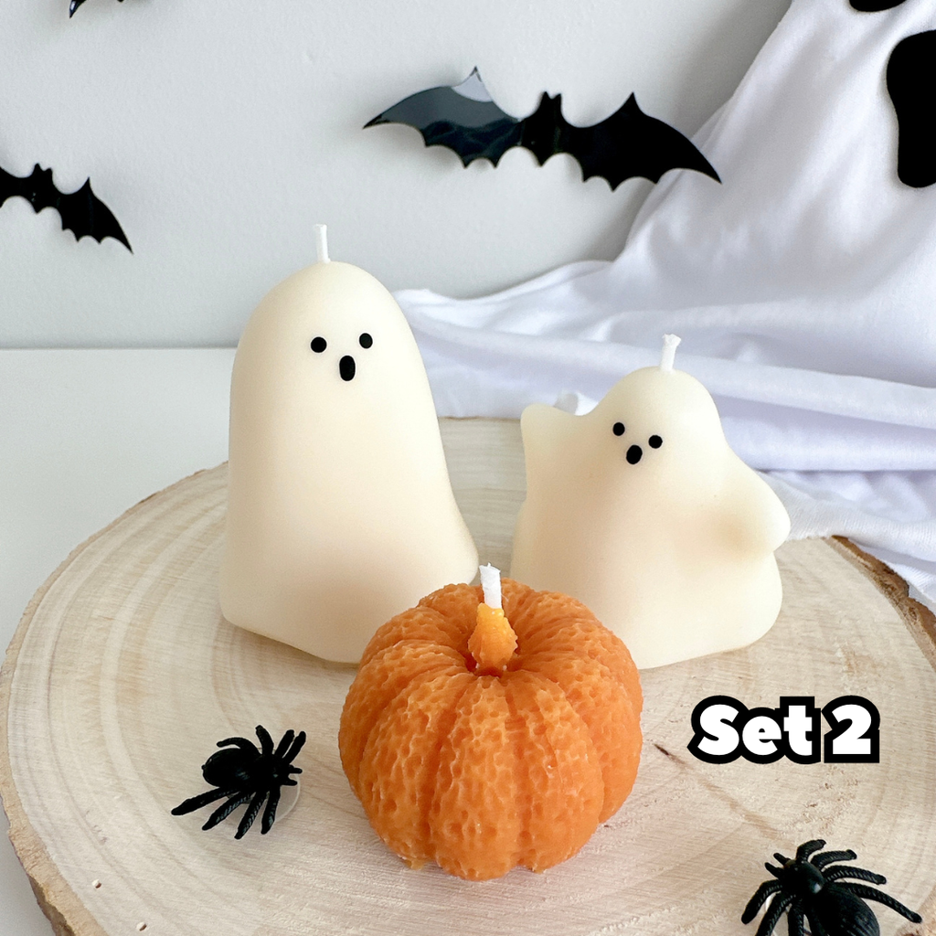 Halloween Candles | Ghost Candles