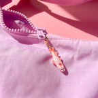 Pink Fancy Fish Bag Charm