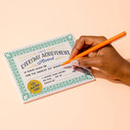 Everyday Achievement Certificate Notepad (Refresh)