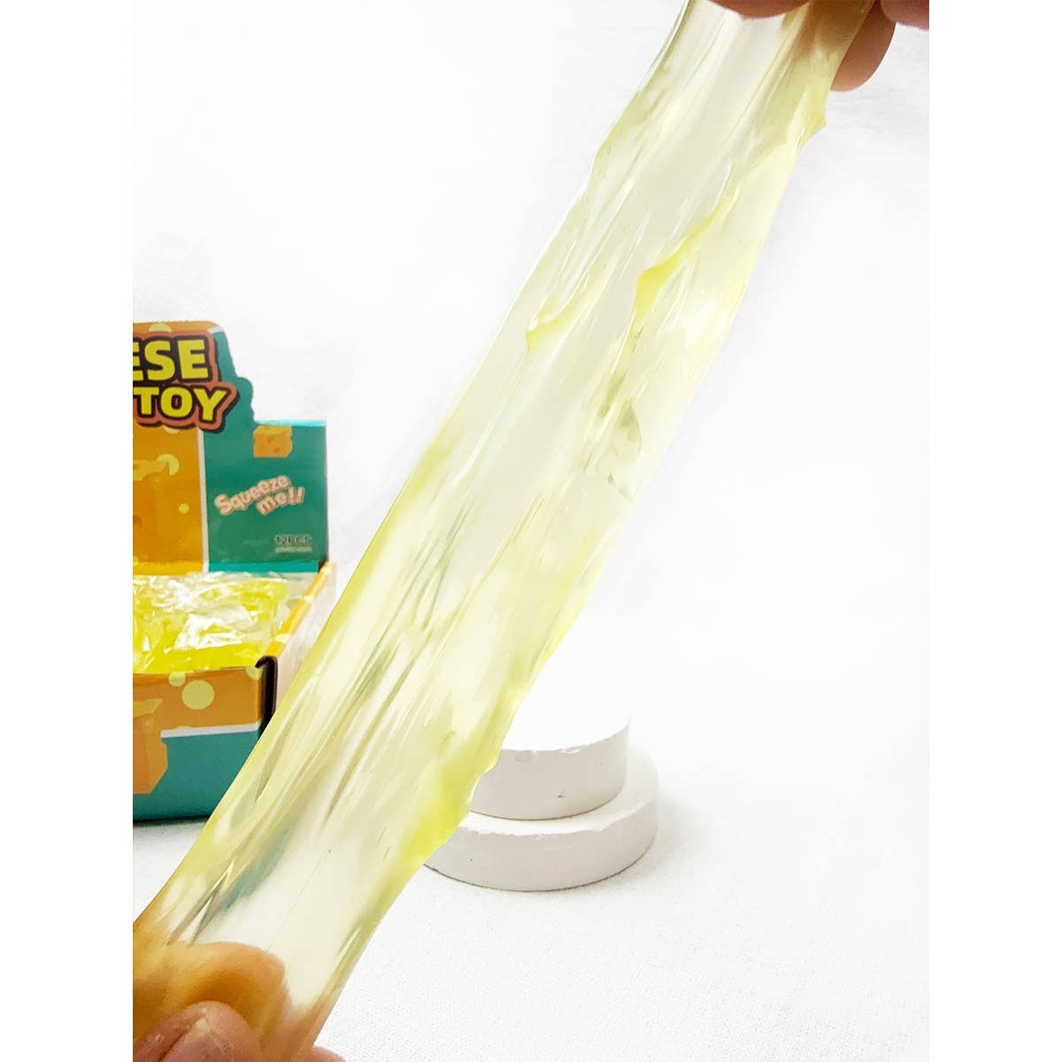 Slow Rising Viral Maltose Cheese Cube Squishy Toy