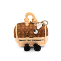 Handbag "Fake It" Plush Bag Charm