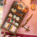 DIY Miniature House Book Nook Kit: Alice's Adventure